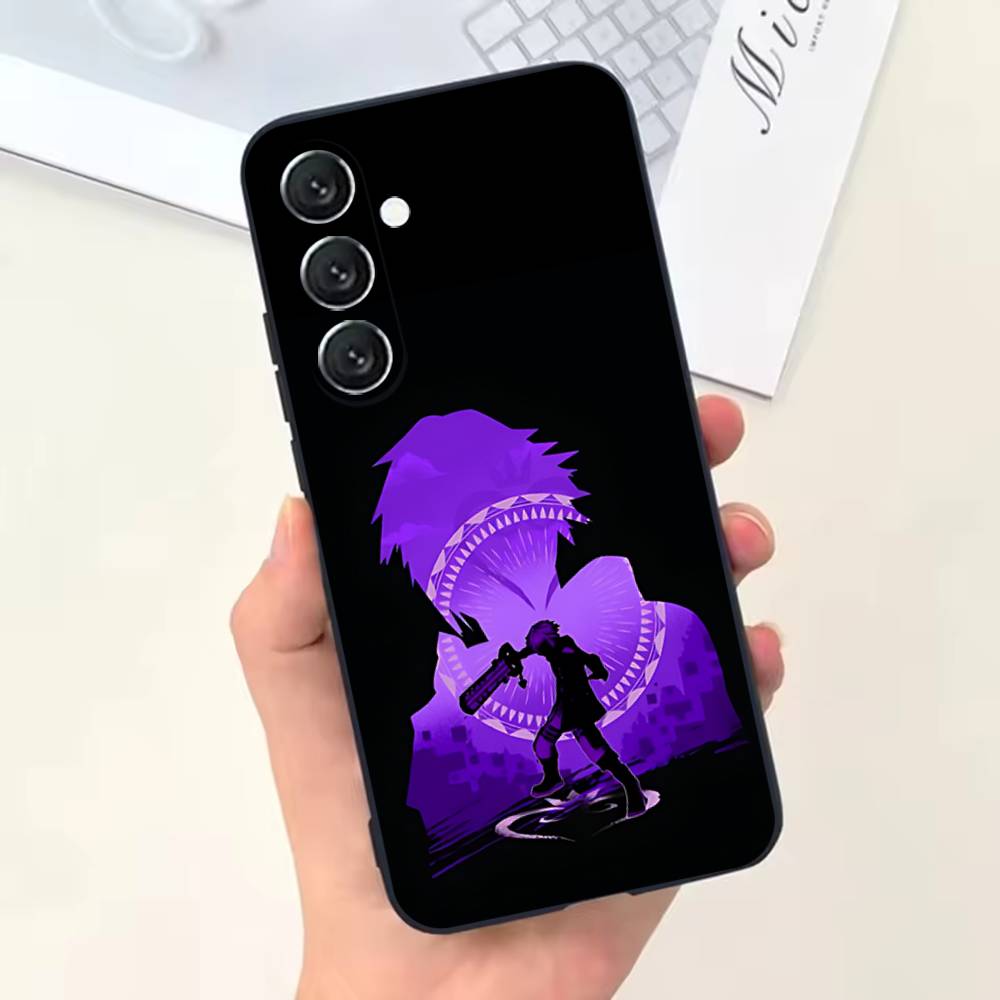 

K-Kingdom Hearts Game Phone Case For Samsung Galaxy A13,A21s,A22,A31,A32,A52,A53,A71,A80,Soft Black Shell Samsung a11