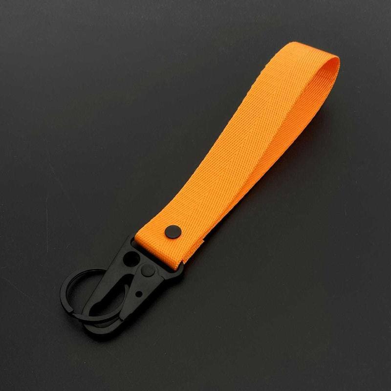 Keychain Wrist Strap Heavy Duty Colorful Nylon Webbing Strong Hanging Lanyard for Phone Wallet Travel Accessories