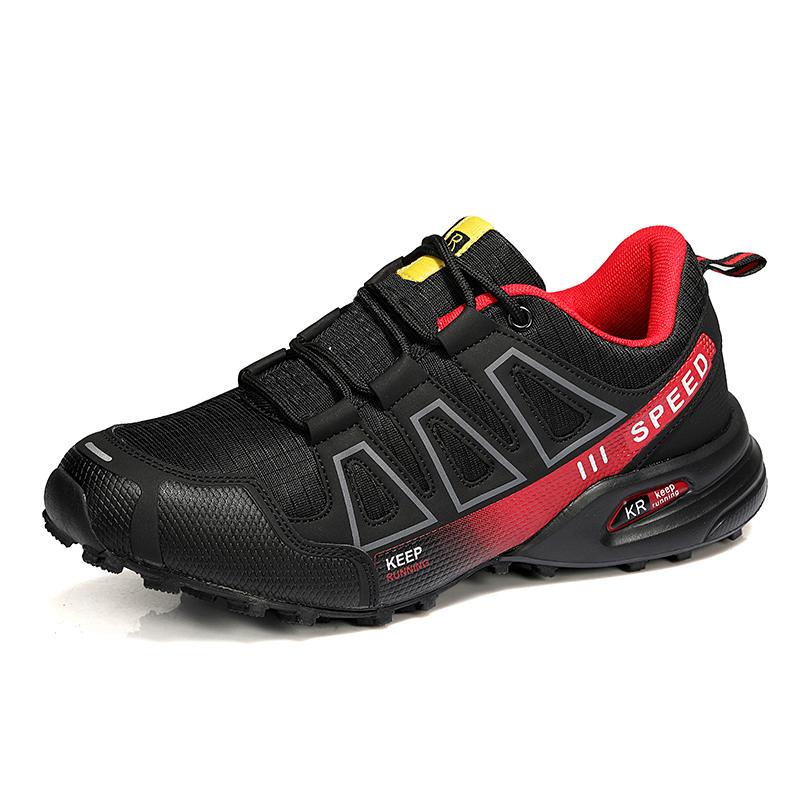 Men Hiking Shoes Outdoor Rubber Non-Slip Outdoor Trainers Comfortable Hiking Travel Sports Shoes Tactical Women's Training Shoes