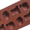 Silicone Non-stick Fondant Mold Recycling DIY Crafts Molds Dessert Animal Shaped Cakes Decoration Baking Mould Chocolates