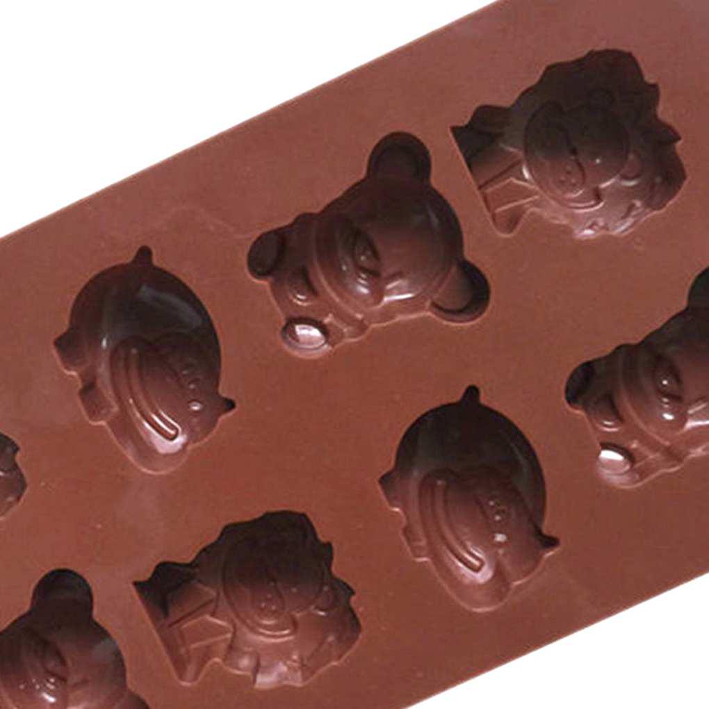 Silicone Non-stick Fondant Mold Recycling DIY Crafts Molds Dessert Animal Shaped Cakes Decoration Baking Mould Chocolates