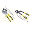 Professional Keel Pliers Zinc Zinc Alloy Steel Punching Pliers Industrial-grade Rivet-free Pliers  Ceiling