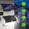 LED Solar Split Wall Lamp 3 Mode Waterproof Motion Sensor Lamp Security Outdoor Street Lighting Solar Lamp for Garden Wall Light