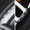 Aluminum Car Badge Emblem Wheel Hub Rims Decor 3D Stickers For BYD F3 S6 F0 Tang I3 S7 G3 E5 E2 E1 E3 E9 D1 S8 E6 L3 Song Qing