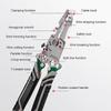 18 in 1 Foldable Wire Stripper, Alicate Multiusos Electrico, Multi-function Wire Stripping Pliers, Multifunctional Wire Stripper Crimper Cable Cutter