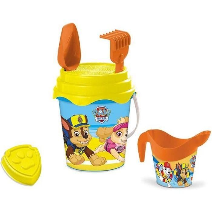 Seau Garni - MONDO - Pat' Patrouille - 17 Cm - Accessoires De Plage - Mixte - 3 Ans Et Plus