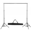 VidaXL Système de support de toile de fond 600 x 300 cm Vert