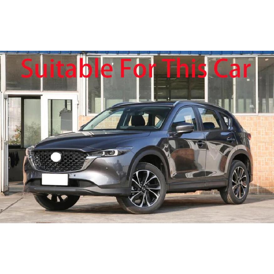 For Mazda CX-5   Car Accessories ABS Chrome Rear Reflector Fog Light Lamp Cover Trim Bezel Frame Styling Garnish