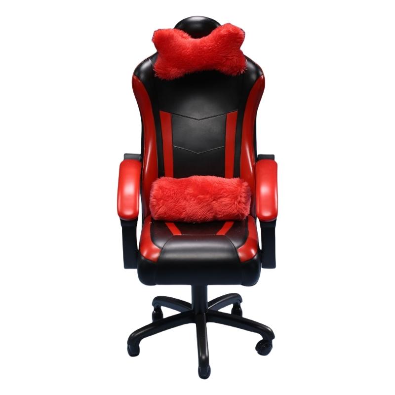 

1/6 Gaming Chair Model for Dollhouses Video Game Scene Realistic Playset 1/6 Model for Creative Video Game Fun червоний