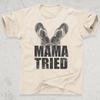 Mama Tried Chancla Shirt – Camiseta Latina, Hispanic Mom Shirt, Spanish Chancla Shirt, Funny Mom Tee, Chancla Survivor