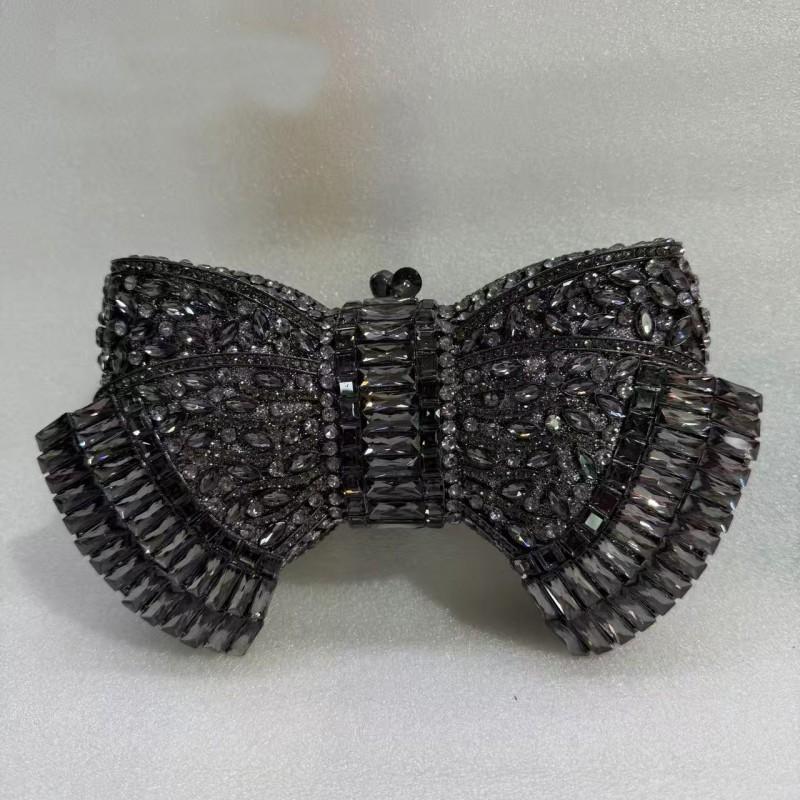 2026 Skull Evening Clutch Bag With Rhinestone Embellishment Lightweight Luxury Handheld Purse Formal Events