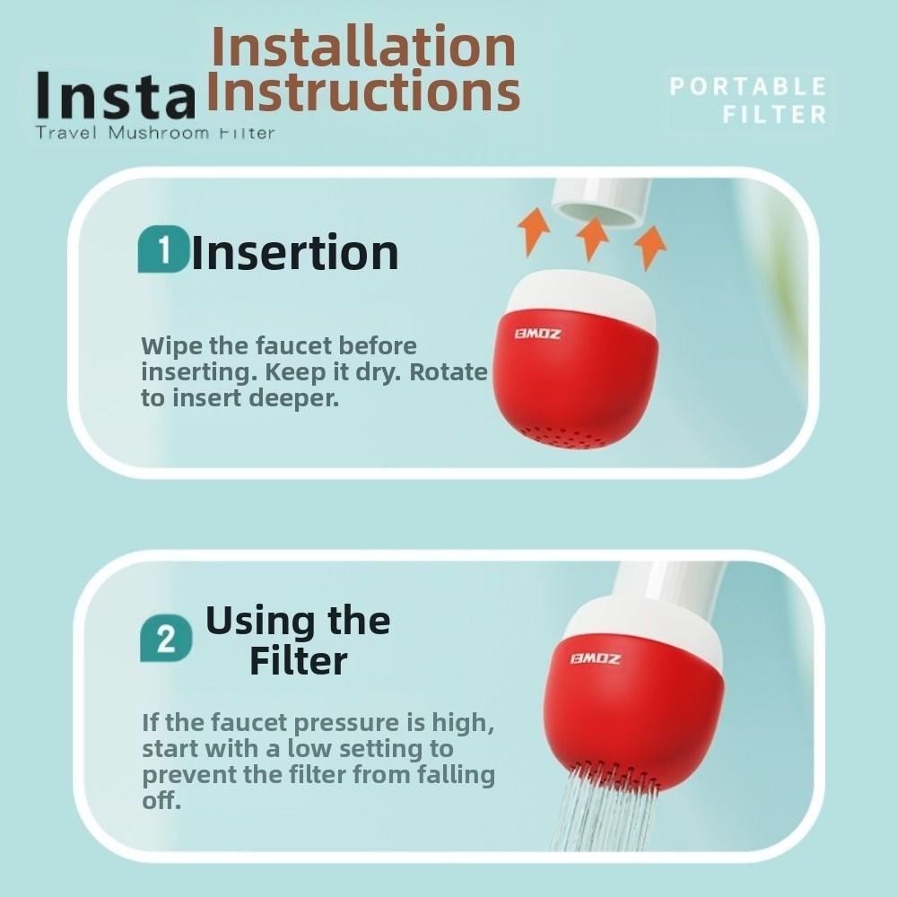 Anti-splash 6-Layer Kitchen Water Faucet filter Rotatable Faucet Filters Improved Water Quality