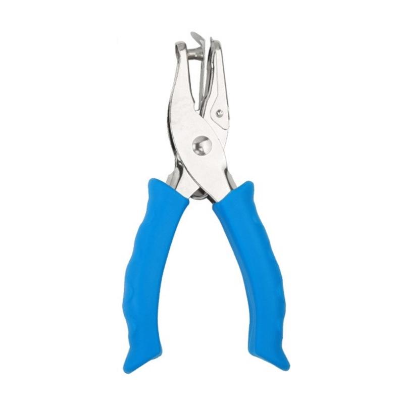Single Hole Punch Handheld Hole Punch Paper Punch 6mm Punching Pliers School Office Supplies for Scrapbooking Cards