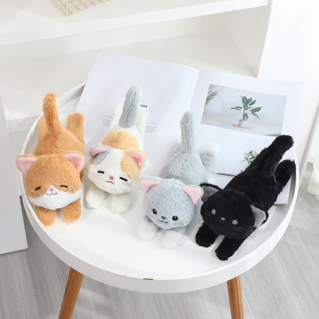 Cute Cute Animal Cat Sex Circle Plush Toy Doll Black Cat Bracelet Children's Soothing Doll