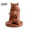 Funny Cat Statue for Shelf Fighting Cats Ornament, 3D Printed Stacked Kitten Figurine, Durable PLA Small Decorative Items Entrance Creative