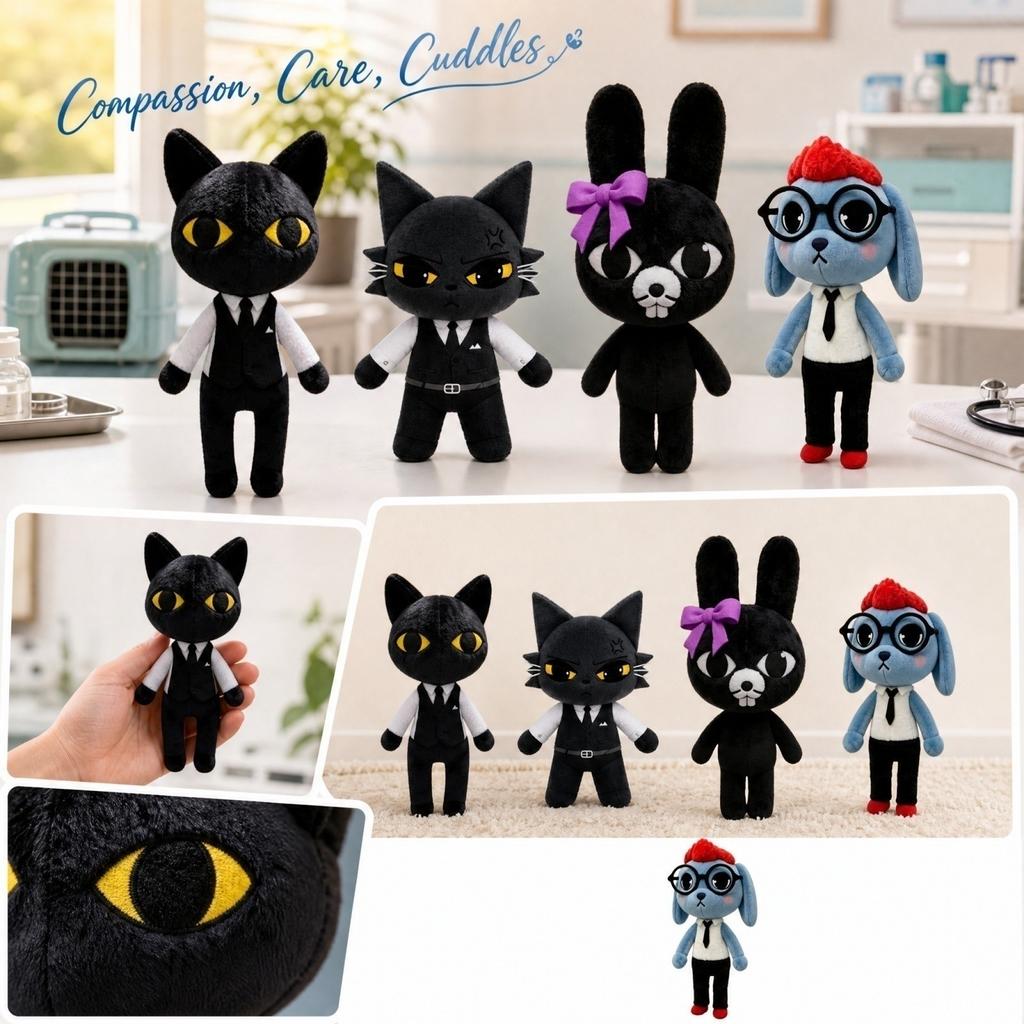 Veterinary Plush Stuffed Animal Toy Gift for Kids