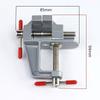 Mini Aluminum Alloy Bench Vise Flat-Jaw Vise