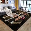 KPop Demon Hunters Pattern Rug, Indoor/Outdoor Mat, for Picnic, Gameroom, Bedroom, Office, Living Room, Home Decor Carpet, Birthday Gift