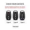 Suede Car Key Case Cover For Chevrolet Chevy Malibu Camaro Cruze Traverse Spark Equinox Sonic Volt Key Protective Shell Keychain