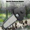 Chainsaw 70mm Drill Bit Adapter Set with ABS Steel   Plate for   Woodworking 10cm Cutting 2500RPM
