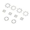 10 PCS Differential Gasket for ARRMA 6S Mojave 17 for Kraton 18 RC Car Replacement Differential