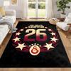 Galatasaray Carpet Door Mat for Living Room or Bedroom Protective Mat Under Chair Office Decoration Christmas Gift Birthday Present