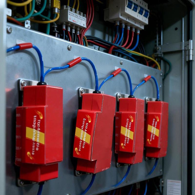 Συσκευή Επιβράδυνσης Ροής Ράγας DIN Αυτοκόλλητος Διπλής Γραμμής Σχεδιασμός Χώρου Κινητήρα Μη Ρυπογόνο Κουτί/Ντουλάπι Διανομής Φλόγα