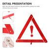 Reflective Warning Triangle Foldable Extra Large Meets Road Safety Standards Emergency Sign for Daily Car Use