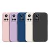 Realme GT Neo 3 Solid Color Rubik's Cube Liquid Case - Full Coverage Drop Protection Soft Case