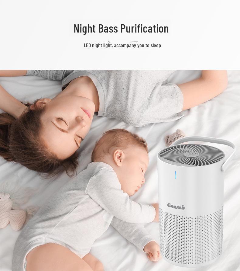 Best-Selling Desktop Air Purifier: Touch Control Odor, Smoke & Dust Removal, Popular In Europe, America, Japan.