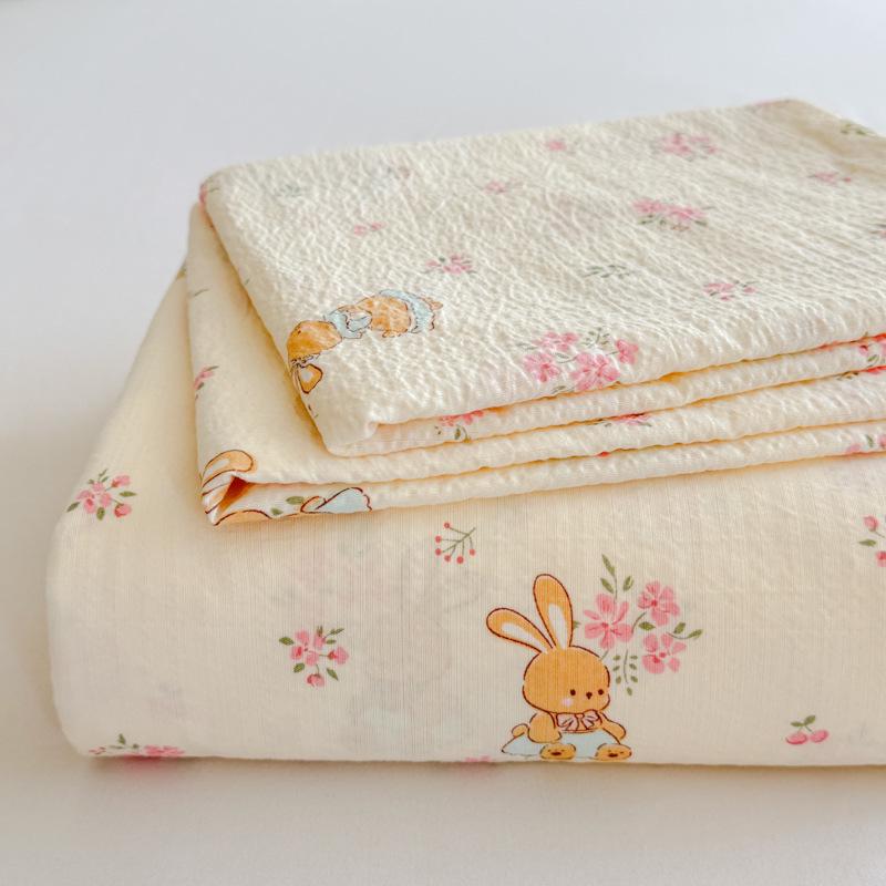 2026 Cloud-Like Double-Layer Gauze Bed Sheet - Skin-Friendly, Comfortable, All-Season Bed Sheet