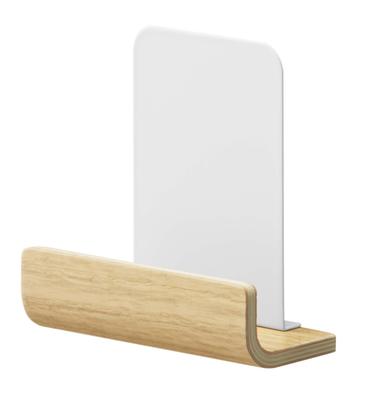 Yamazaki RIN Simple Shinto Shrine Tablet Stand, Single, Natural, Approx. W10.5 X D5 X H11cm, Standing Type, 6144