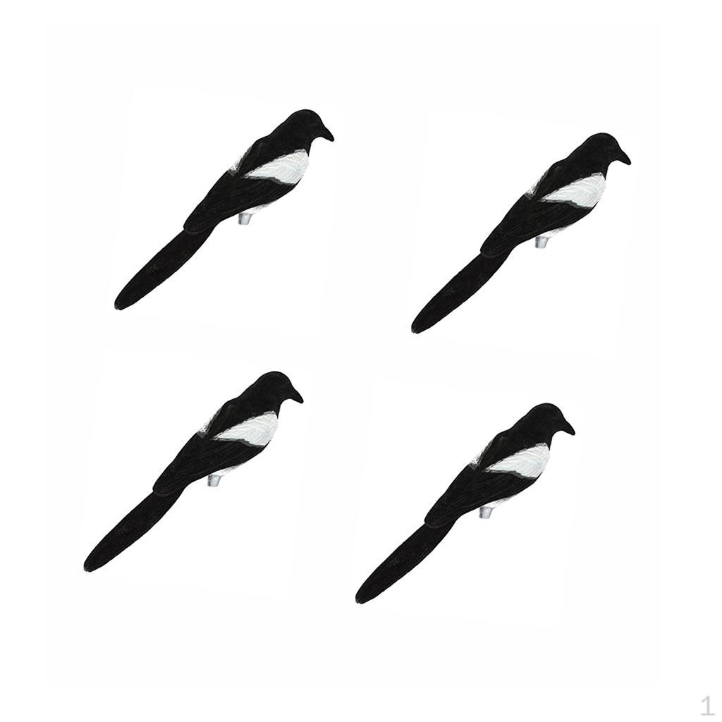 

4 штуки Чучело сороки Охота Сад люди