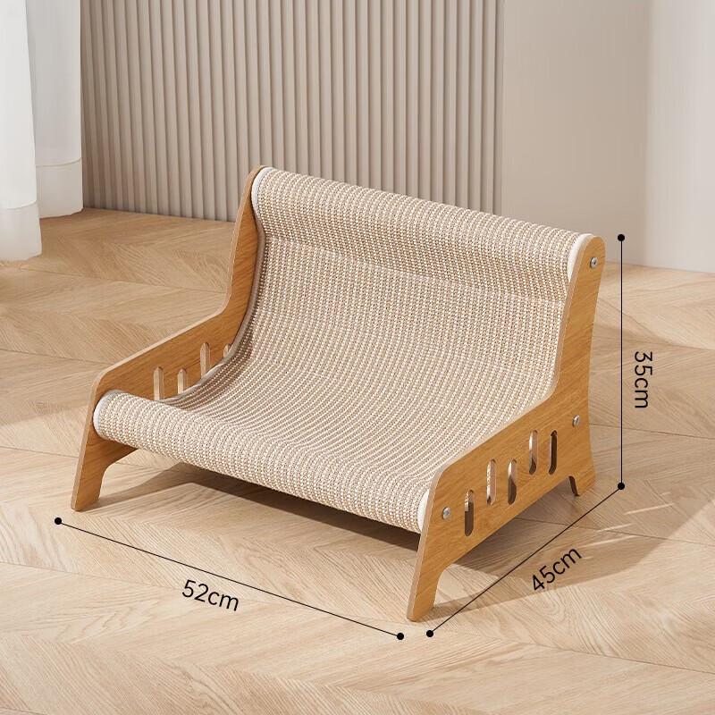 Yun Xiaoshi Large Sisal Cat Scratching Sofa Bed