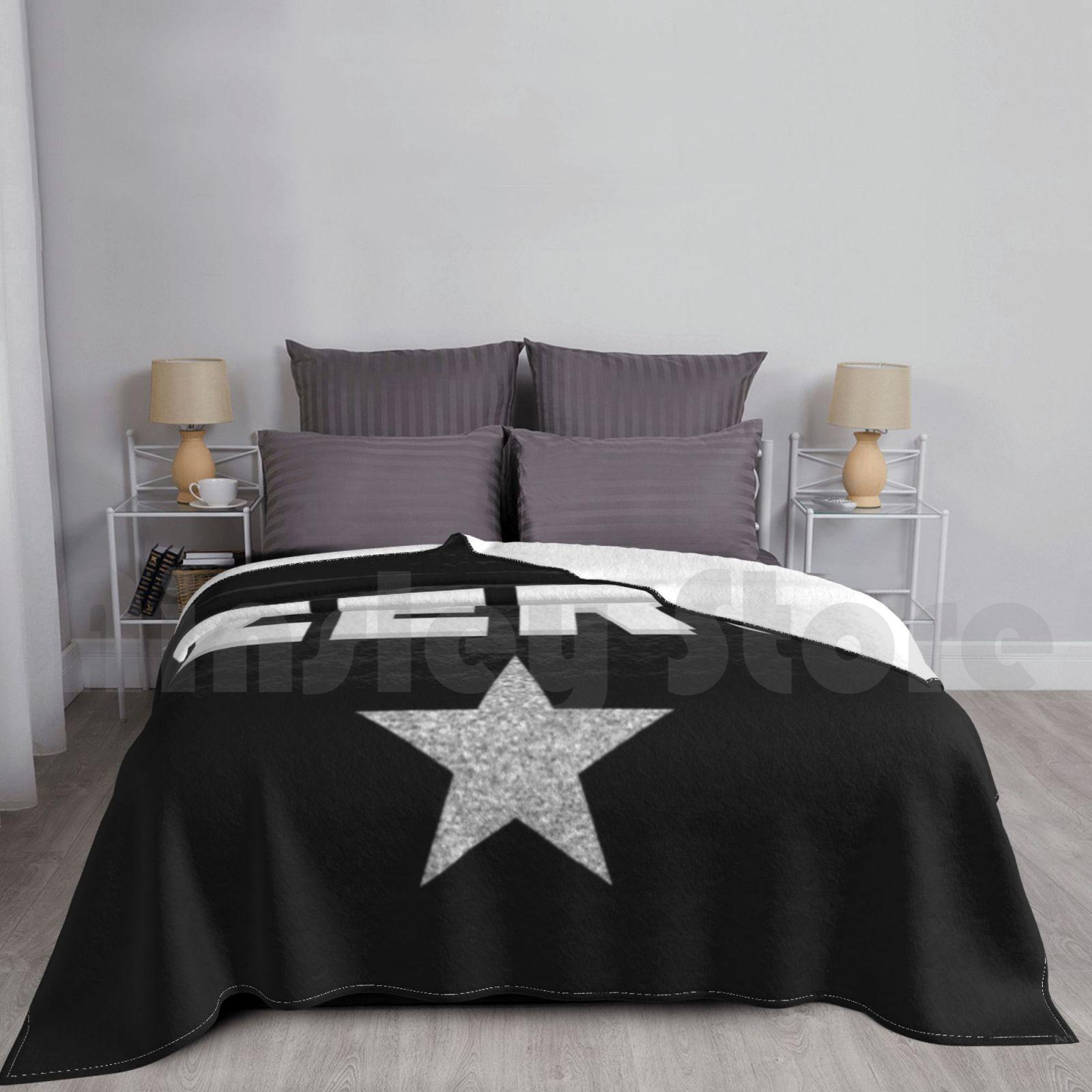 Smashing Pumpkins Zero Star Design Blanket Fashion Custom 33 Smashing Pumpkins The Smashing Pumpkins Billy Size: 75*100cm, Weight: 230 GSM