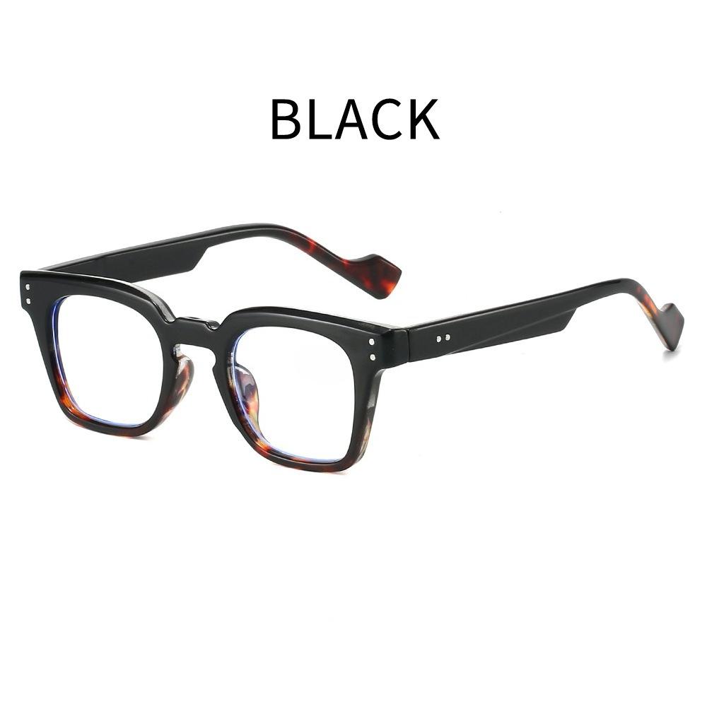 New Men's Square Business Reading Glasses Anti-blue Light Glasses Trend of Ultra-light Ladies Presbyopia Glasses Frame