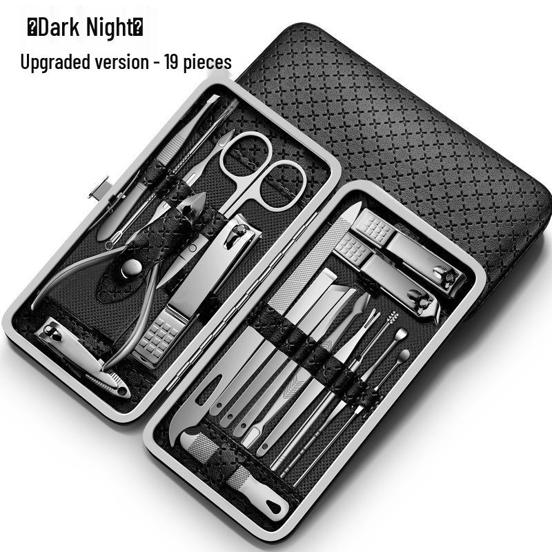 Portable Candy Color Nail Clipper & Manicure Set with Ear Pick