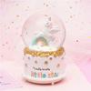 Crystal Ball 8-Note Music Box with Snowflakes and Light-Up Feature – Ideal Birthday Gift for Girls, Children, and Best Friends