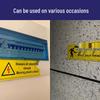 Caution Machine Injury Safety Sign