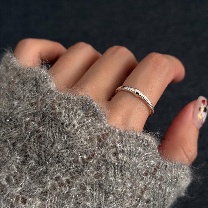 Elegant Women s Stackable Open Lace Floral Ring - Trendy Adjustable Finger Jewelry Open Adjustable