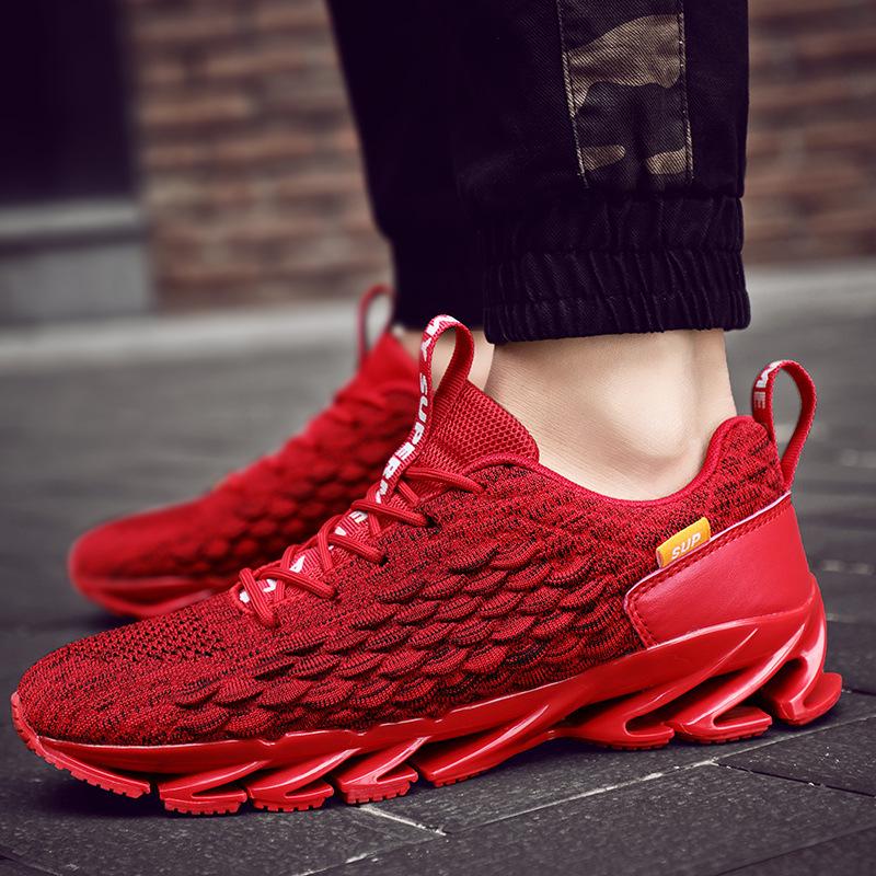 Men's Korean Style Trendy Versatile Blade Sneakers - Breathable Summer Running Shoes