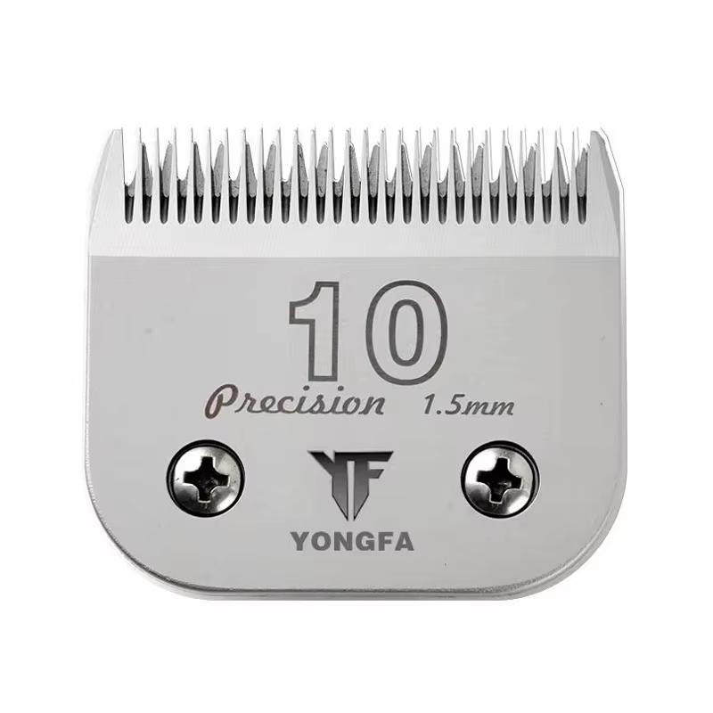High-Carbon Steel Precision Pet Clipper Blades Dog Grooming Clipper Blades 10# 30# 40# 3F 4F 5F 7FDetachable Dog Clipper Blades 10#
