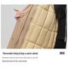 Women's Mid-Length Parka with Large Fur Collar, 2026 Edition - One Coat, Three Styles with Removable Liner and Thickened Cotton