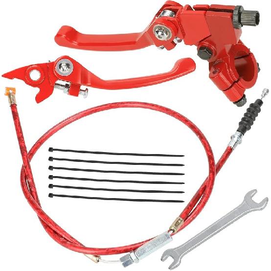 YOXUFA Folding Clutch Brake Lever Perch with Clutch Cable for 110cc 125cc 140cc 150cc Tao Tao DB17 Apollo RFZ DBX15 X18 X19 Z20 Thumpstar Kayo Xmotos