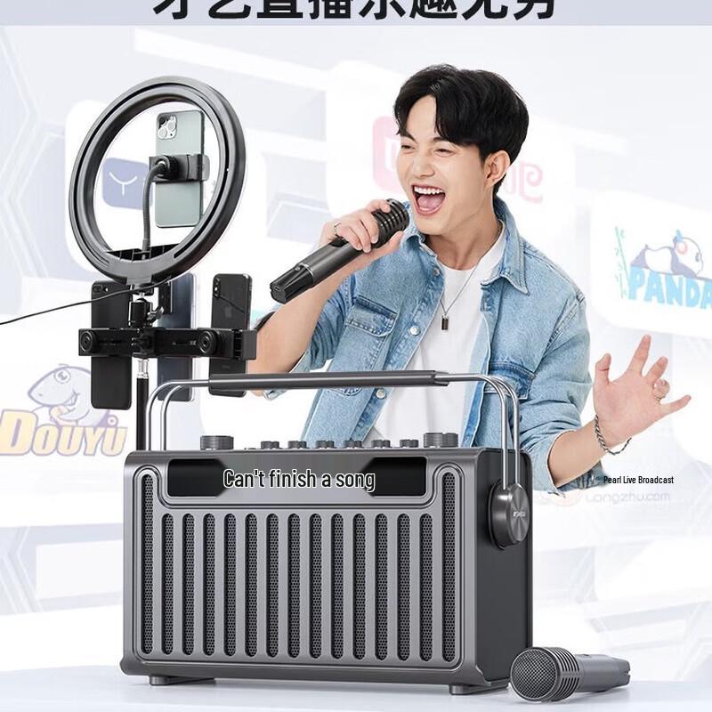 SANSUI E96 High-Power Outdoor Karaoke Speaker (CN version)