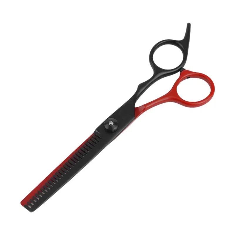 Stainless Steel Barber & Hairdressing Scissors Set: Flat Tooth & Thinning Options
