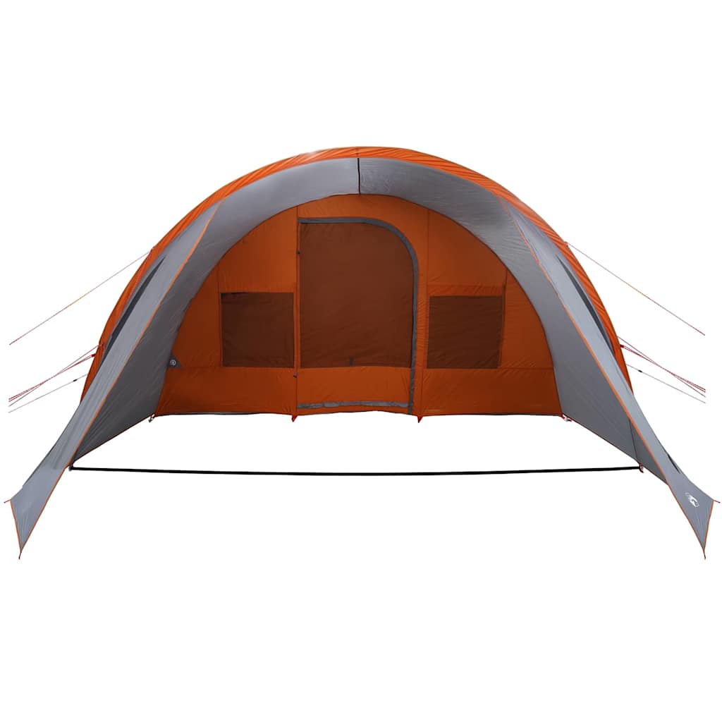 5 Person Tunnel Tent in Grey and Orange 805 x 405 x 211 cm
