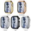 Apple S12 Electroplated Hollow Protective Watch Case for Apple Watch Series 12