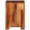 Side Table 37 X 29 X 40 Cm Solid Acacia Wood