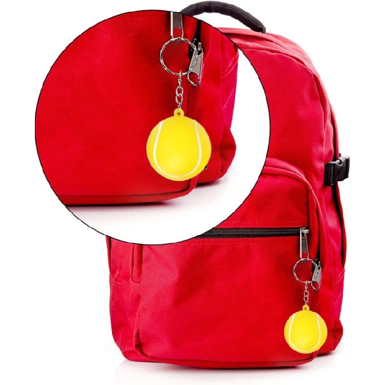 Trendy Basketball Keychains Stylish PU Sponge Pendant Keyrings Supplies for Party Favor and Sports Lovers Daily Use